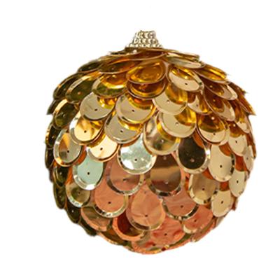 China Handcraft Christmas Tree Ornaments Drop Ladder Christmas Ball Water Drop Fish Scale Ball Christmas Ball for sale