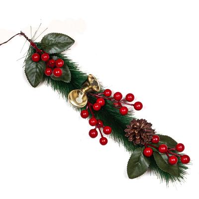 China Professional Wholesale Christmas Decorations Christmas Day Decoratiom Factory Artificial Christmas Flower Vine for sale