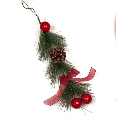 China Christmas Day Decoratiom Christmas Wreath For Front Entrance Christmas Decoration Wreath Christmas Pine Needles, Simulation Yew Wreath Wholesale Products for sale