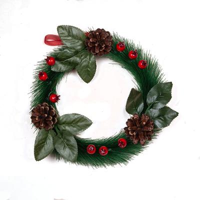 China New Christmas Day Decoratiom Christmas Party Door Wreath Home Decoration Christmas Decoration Holiday Props for sale