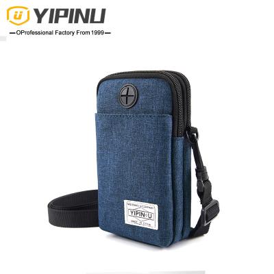 China YIPINU Small Body Messenger Bag Men Shoulder Bag Eco-friendly Cell Phone Cross Bags for sale