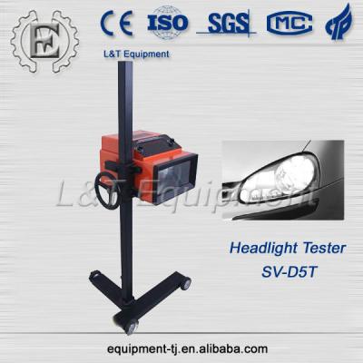 China Auto Testing Machine Sun Exposed Car Diagnostic Tools SV-D5T CE ISO Standard Car Headlight Test for sale