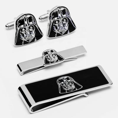 China Europe Factory Price Hot Selling Custom Made Star Wars Cuff Links Fasten Clips for sale