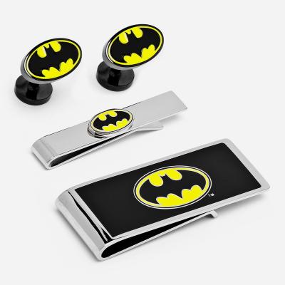 China Custom Europe Batman Captain Cuff American Ties Clips Clasps For Shirts for sale