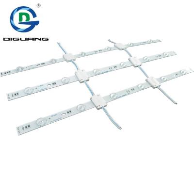 China Light box LED light12v 3030 6000K Brightness high quality SMD  pure white Diffuse Reflection led lighting bar strip for Fabric Light box for sale