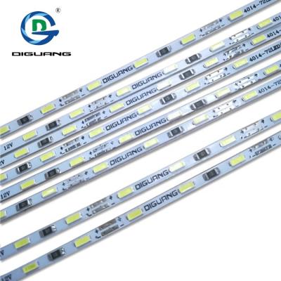 China Super slim light box DC12v led light Brand new 3mm 72leds  SMD4014 super slim LED Light strip bar for advertise light box for sale