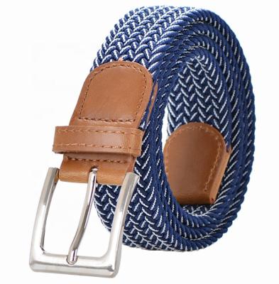 China Fashional YW Market Top High Quality Adjustable Sports China Double Colors Braided Fashion Belts for sale