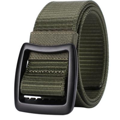 China High Strength Mens Nylon Web Military Casual Army Belt Outdoor Tactical Flexible Black / Tan / Dark Green for sale