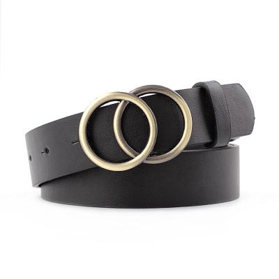 China Custom Logo Wholesale Custom Logo Leather Belt 100% PU Lady Leather Belts For Women for sale