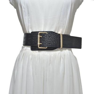 China 2018 Red Black Fashion Ladies Snakeskin Pattern High Quality Female Snakeskin Leather Belt Buckle Off Belts For Women Dress for sale