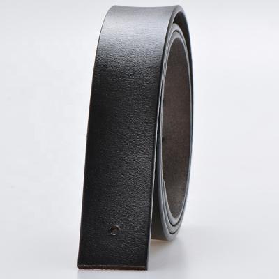 China Luxury no stitching100% full leather material genuine leather belt no buckle for sale