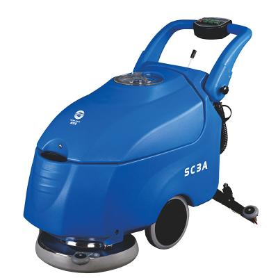 China Critical cleaning/battery-free type industrial floor scrubber dryer/concrete floor washing machine/floor cleaning machine for sale