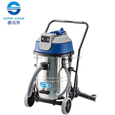 China 60L Hotel With Industrial Squeegee Wet And Dry Vacuum Cleaner for sale