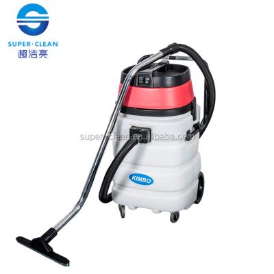 China Plastic Car Tank Two Motors Industrial 90L Wet And Dry Vacuum Cleaner for sale