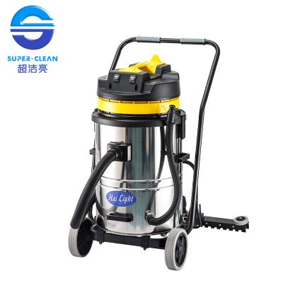 China 60L Commercial Car HEPA Dry Vacuum Cleaner With Squeegee for sale