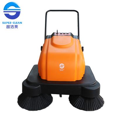 China Station Battery Floor Sweeper Machine With Water Wpray Sweeper Battery Road Sweeper Machine for sale