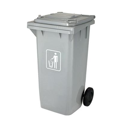 China Durable Outdoor Side-wheel 240L Liter Wheelie Bin Waste Bin Plastic ContainerDustbin Waste Bin for sale