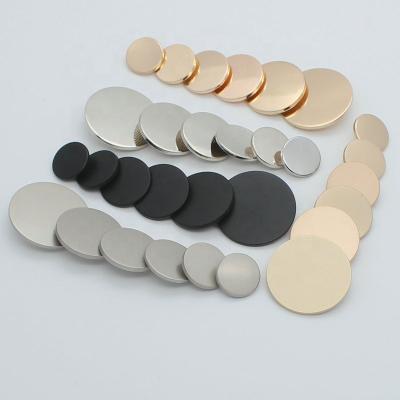 China New 15mm/18mm/20mm sewing alloy decorative buttons for blouse overcoat suit garment accessories for sale