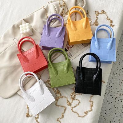 China Wholesale Custom Purse Jelly Phone Handbags, Cheap Bulk Sale New Fashion Logo PVC Jelly Tote Bag for sale