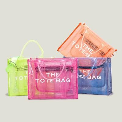 China Fashion Insti Fashion Designer Handbags Famous BrandsThe Tote Bags Beach Jelly Clear PVC Transparent Purses And Handbags Luxury Women 2022 for sale