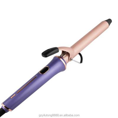 China For Home Use 2022 New 28mm With Clip Hair Curler 360 Curling Iron Hair Curler Hair Clippers Quickly Heat Up Curling Iron Rotating 360 Curling Iron for sale