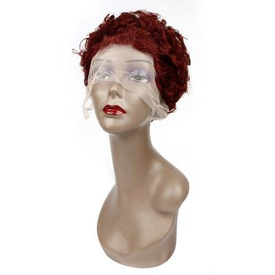 China Short Loose Wave 13*6 Lace Front Wig Lead Hair Wigs European and American Fashion Wig Wholesale for sale