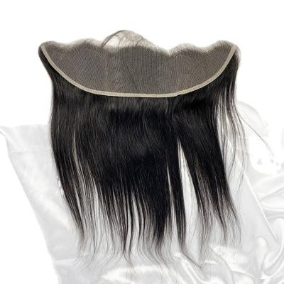 China Can New Design Iron Real Hd Lace Frontal Hair 13*4 13*6 Brazilian Transparent Silk Closure 4*4 5*5 Ear To Ear Lace Closures Headband for sale