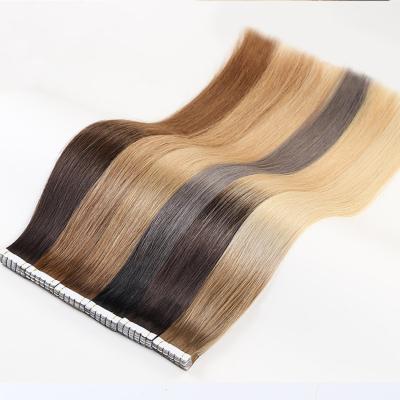 China Wholesale Can Iron Tape Hair Extensions Hair Tape Invisible Into Human Hair Extensions 100 Tape for sale