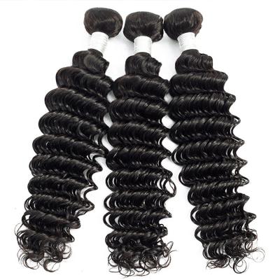 China Can 100% Pure Unprocessed Indian Virgin Iron Hair Weave Deep Wave Bundle Deals With Silk Base Frontal Lace Up Top Closure for sale