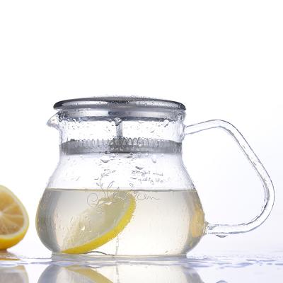 China Stock Viable Release Heat Resistant Glass Teapot With Infuser Teapot Sale Cheap Tea Kettle for sale