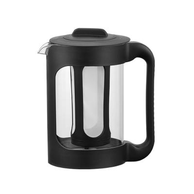 China Amazon sale item glass sustainable hot cold brew coffee maker 1.5L for sale