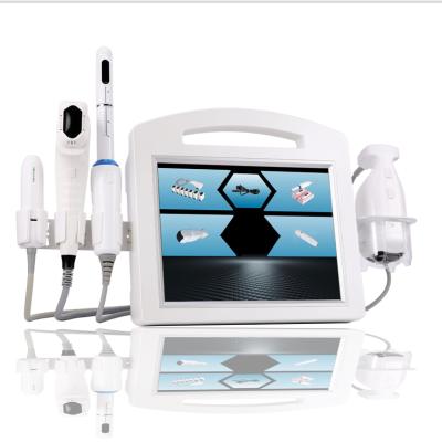 China Skin tightening 2021 new professional 2d hifu 3d 4d 6d ultrasound ice 5 in 1 4D HIFU Vmax tightening machine price for sale