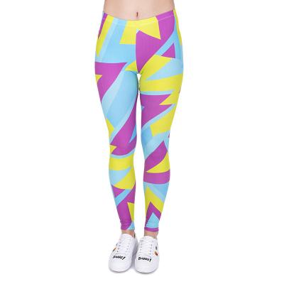 China Sexy Women Viable Legging Printing Fitness Gaiters Shape Slim Leggings Woman Pants for sale