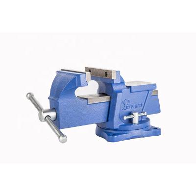 China Adjustable Search Jaw Opening 175mm Jawslight Duty Bench Vise Industry Swivel Replaceable Bench Vise for sale