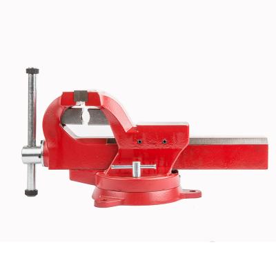 China Good Quality Heavy Duty Type ADI Industrial Swivel Bench Research Vise Stationary Bench Vise with Anvil for sale