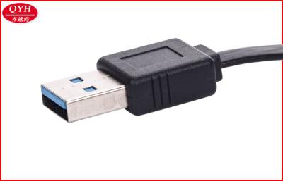 China Super Speed USB 3.0 To Micro USB Retractable Charging Cable 110CM for sale