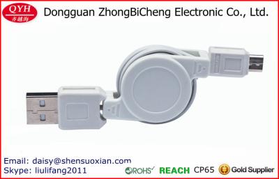 中国 工場一括売り引き込み式の適用範囲が広い Usb のマイクロ充電器ケーブル 販売のため