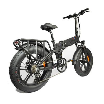 China High performance aluminum alloy folding 48V 16AH 120 engwe electric motor bicycle ebike brushless motor e bike max range 750W pro kilometer for sale