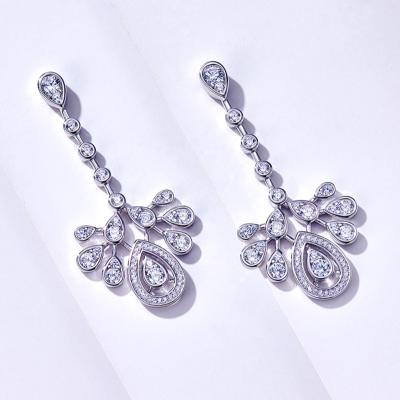 China TRENDY 18k Gold Plated Irregular Drop Earrings for sale