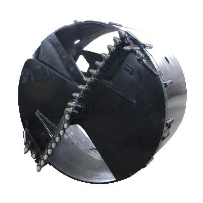 China Base Stacking Construction Carbide Tips For Reach Crusher 1656 Auger Stacking Rig Spare Parts Rock Teeth for sale