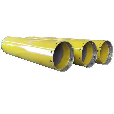 China bridge construction & Double Base Professional Clay Wall Base Hopper Pipe Assembly Wrap for sale