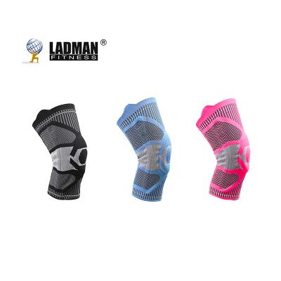 China Adjustable Breathable Compression Knee Sleeve Support Professional Elasticity Knee Brace For Women Men for sale