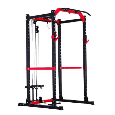 China Universal Multi-Function Free One-piece Frame Type Indoor Squat Stand High Pull Down Position for sale