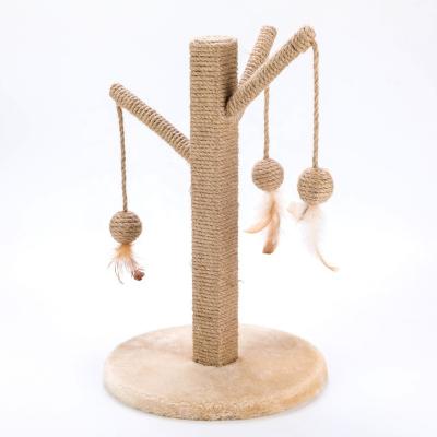 China Viable The Cat Scratching Pole Cat Tree Pet Climbing Ball for sale