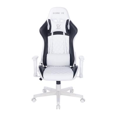 China Wholesale Adjustable (Height) Comfortable Swivel Racing Office Chair Gaming Revolving Chair With Back And Neck Support for sale