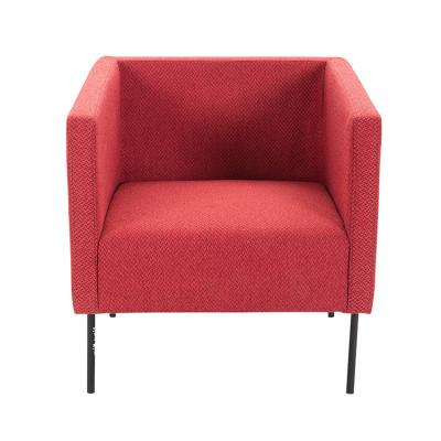 China Leisure Modular Nordic Modern Square Shape Sofa Chair Lounge Chair For Living Room Furniture for sale