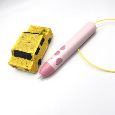 China 3D Printing Best Selling Pink / Blue Kid DIY Speed ​​Adjustable 3D Drawing Gifts Filament Printing Pen for sale