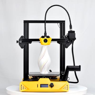 China FDM 3D Printer Cheap Powerful Easy To Use Ordnance Hornet 3D Printer 220*220*250Mm Build Size Filament Metal 3D Printer for sale