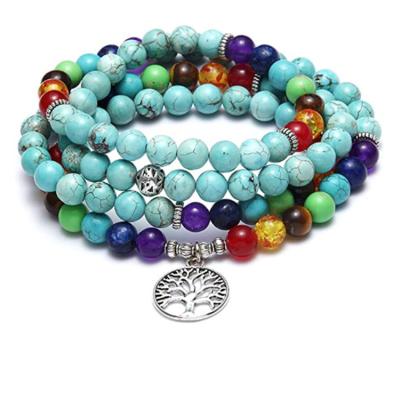 China 108 Hot Sale FASHIONABLE Yoga Jewelry Bracelet Women Men and Women Meditation Bracelet Beads Bracelet Women for sale