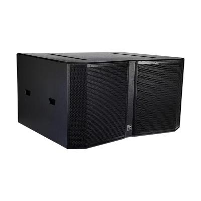 China Black Passive 18 Inch Woofer Sub DJ Gaming Video Classic Dual Large Stage Performance for sale